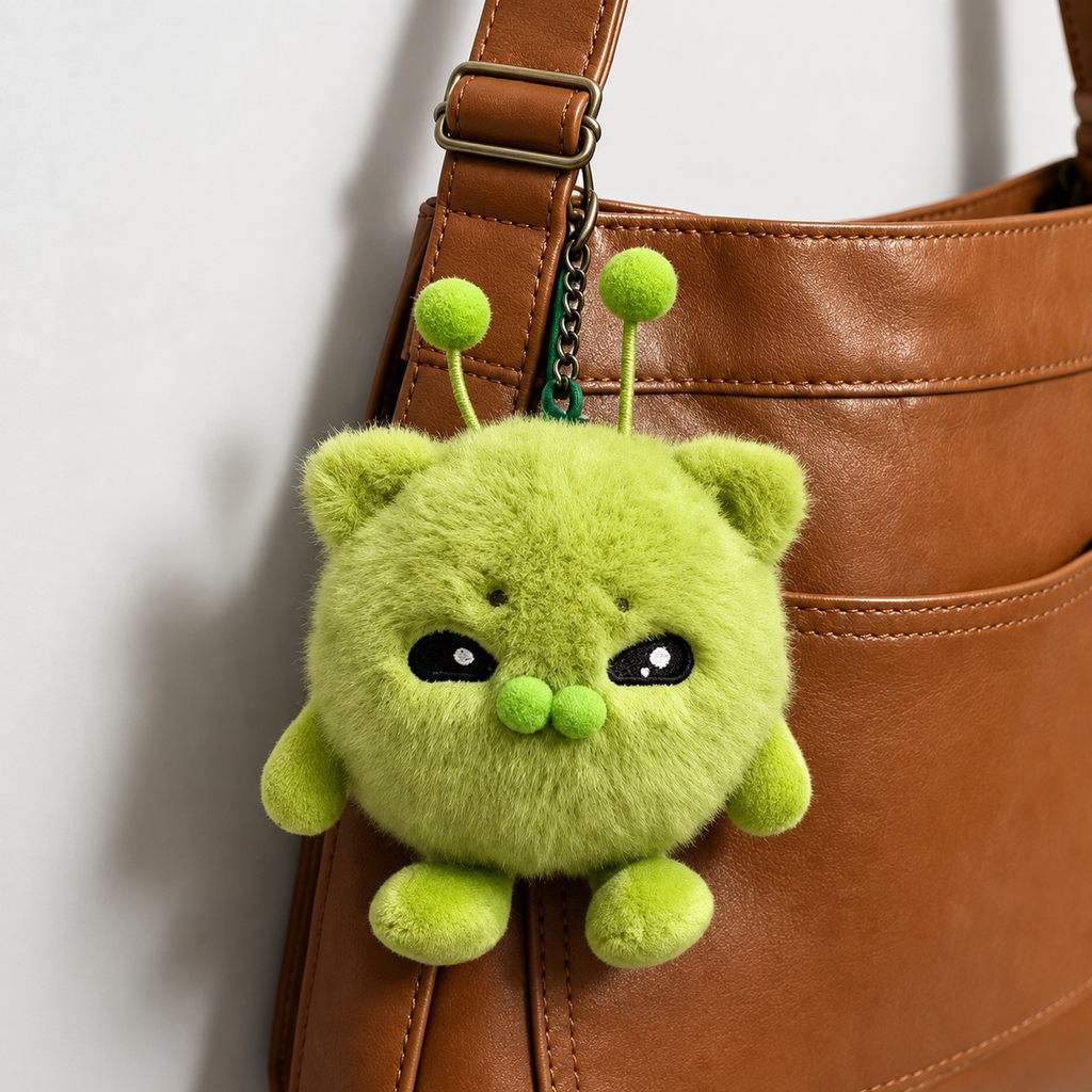 Fugly Fuzzy Alien Cat