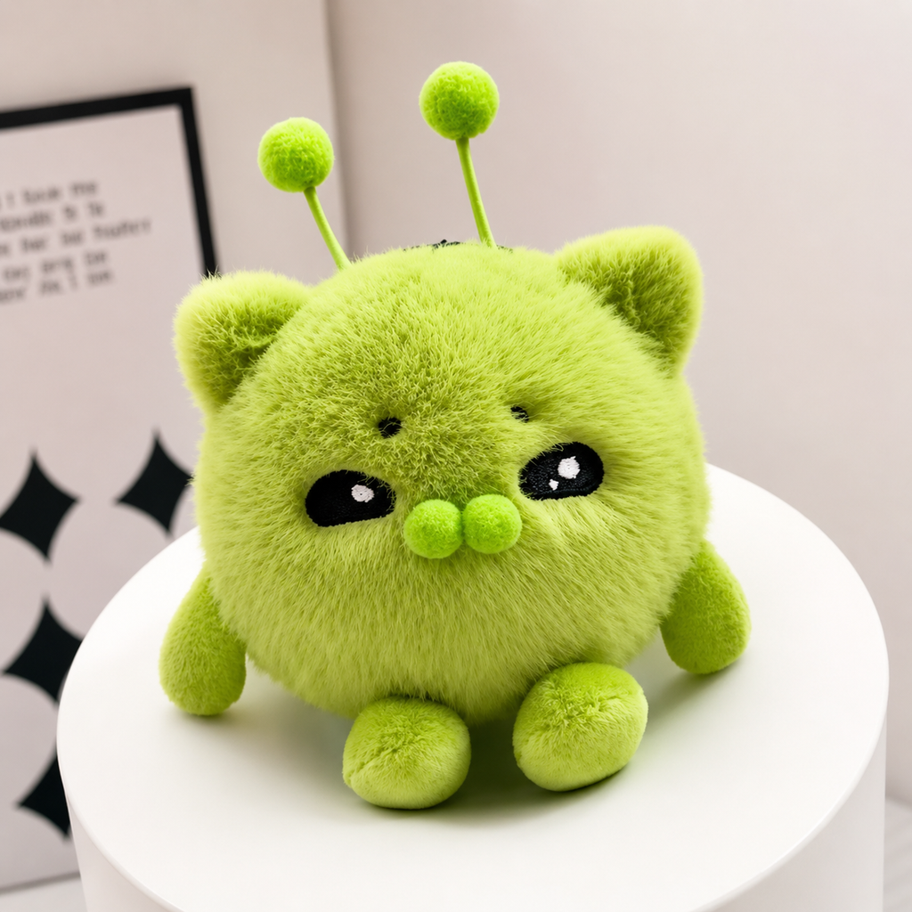 Fugly Fuzzy Alien Cat