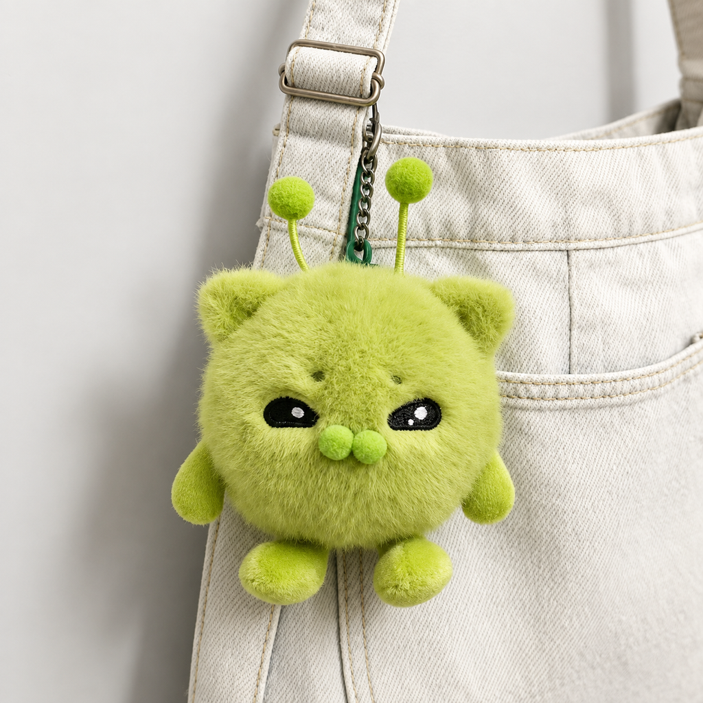 Fugly Fuzzy Alien Cat